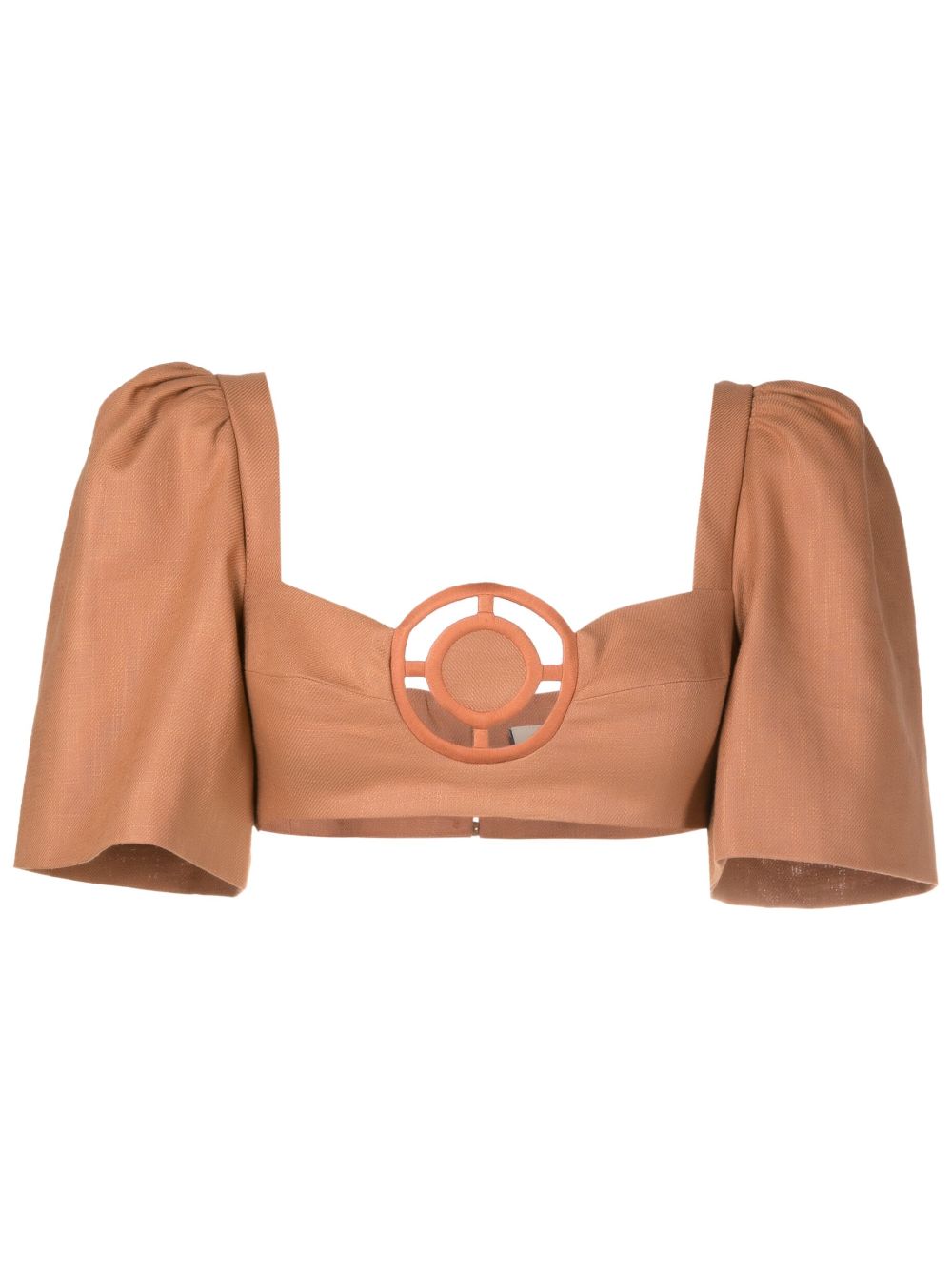 Grand Pois Cropped Blouse Product