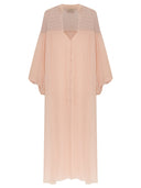 Guipure Detail Coquille Long Robe Product