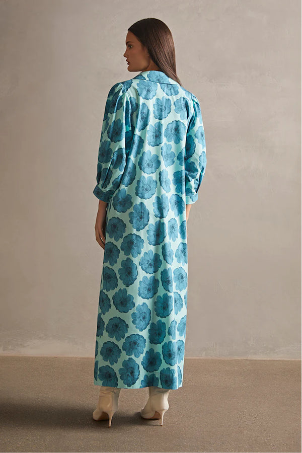 Floral Classic Long Robe