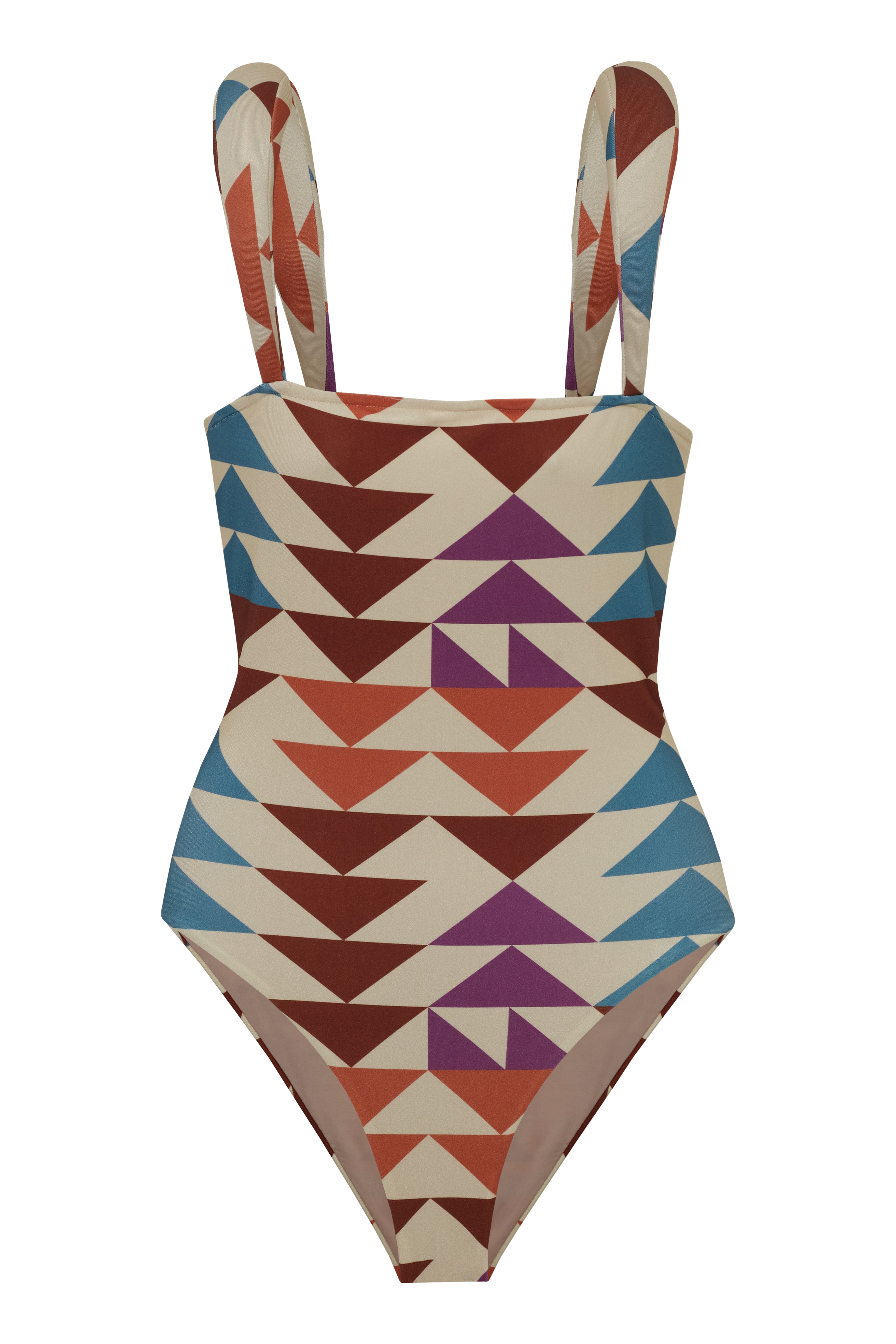 Colibri Shoulder-Pad Swimsuit