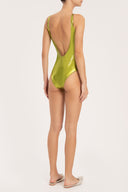 Fantasy Metallic Basic Swimsuit