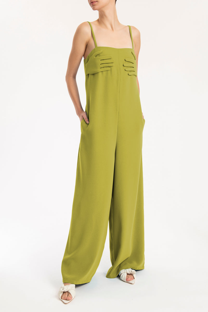 Hands Jumpsuit With Straps