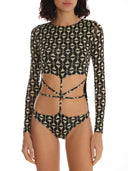 Martini Glass Black Cutting Details Body Front