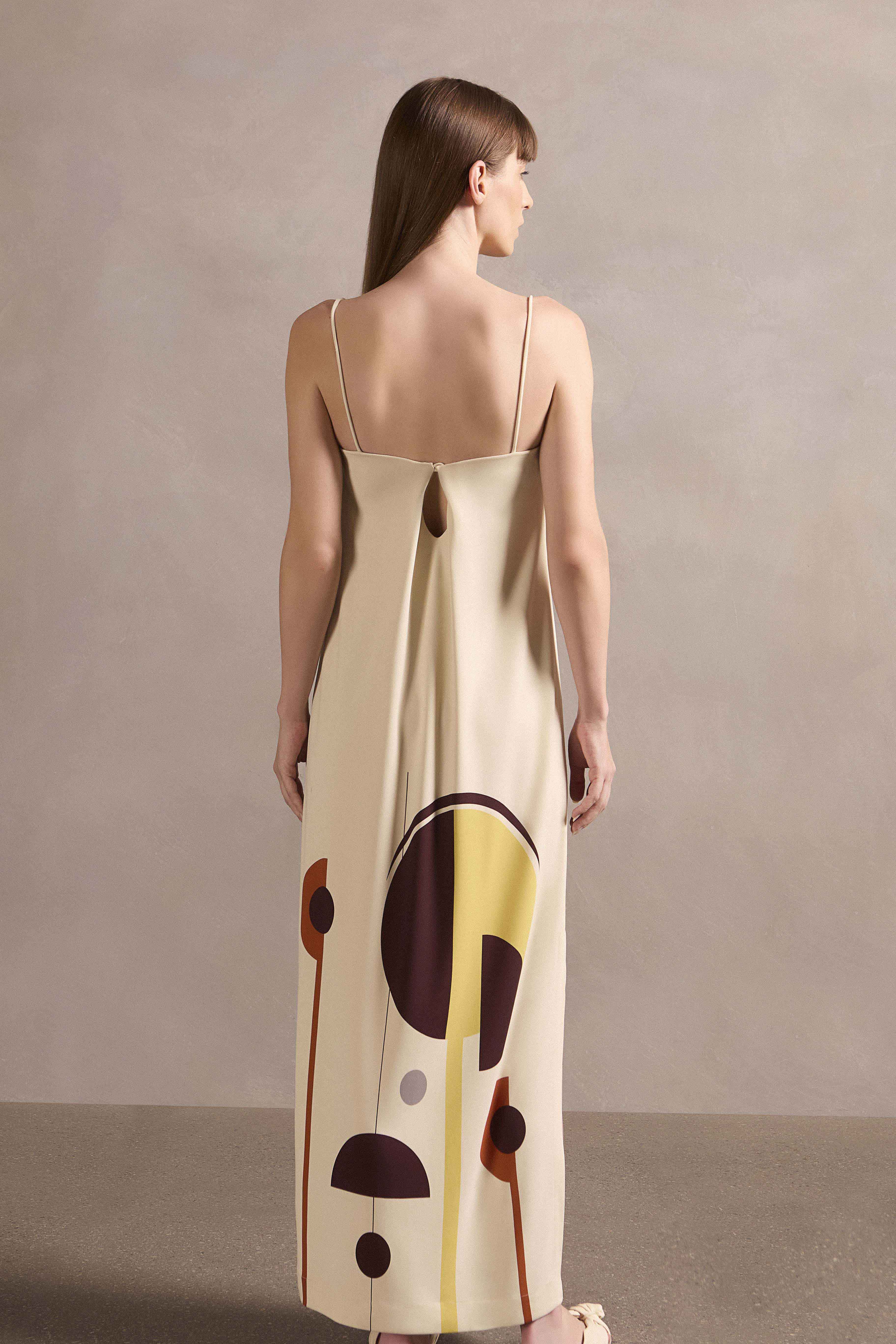 Mobile Long Dress Back