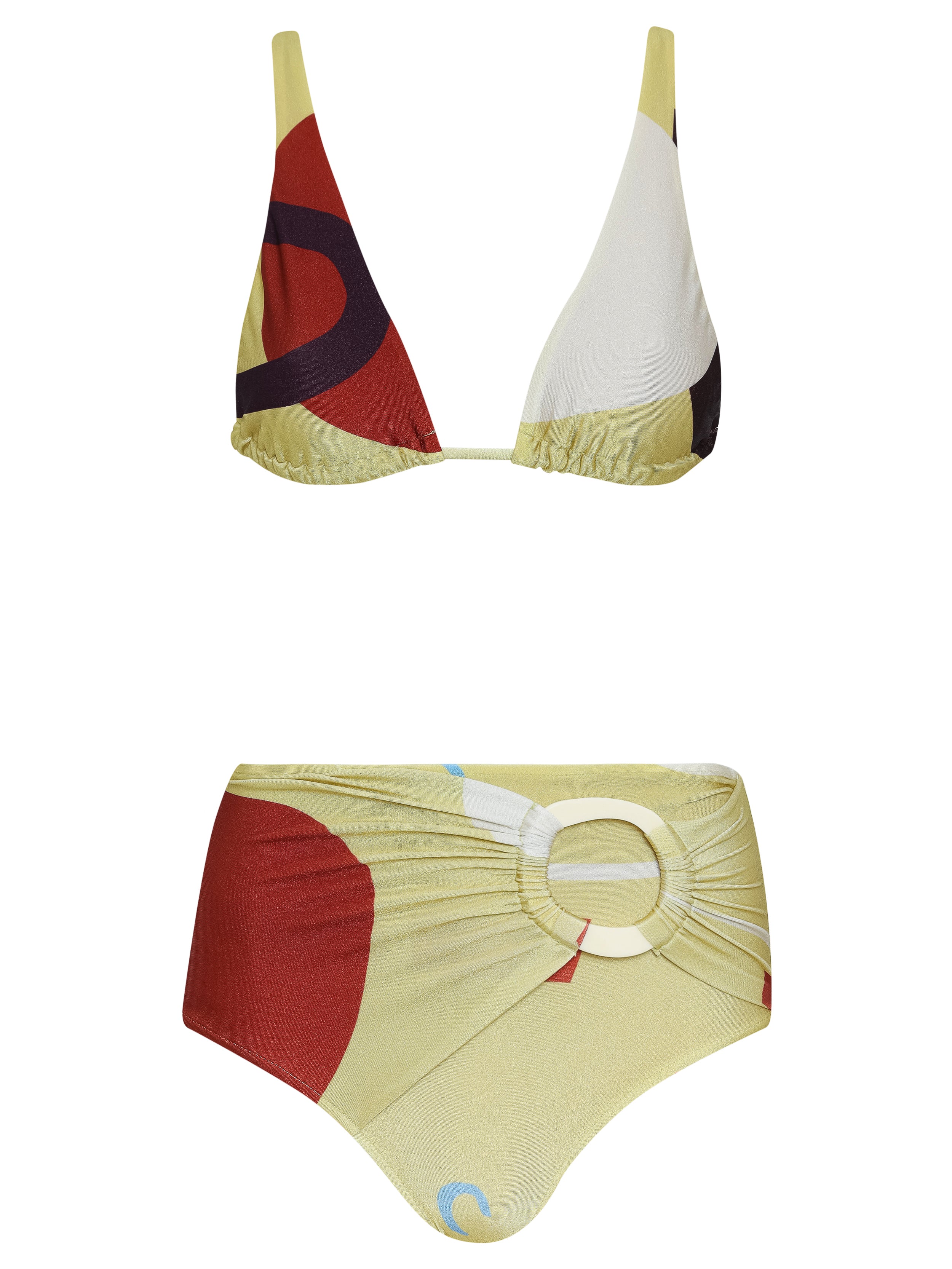 Modernism Citrus High-Waisted Bikini Product