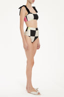 New Age High-Waisted Bikini With Straps Front 2