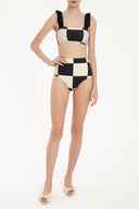 New Age High-Waisted Bikini With Straps Front 3