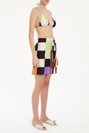 New Age Short Pareo Skirt Side