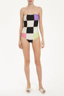New Age Strapless Swimsuit Front