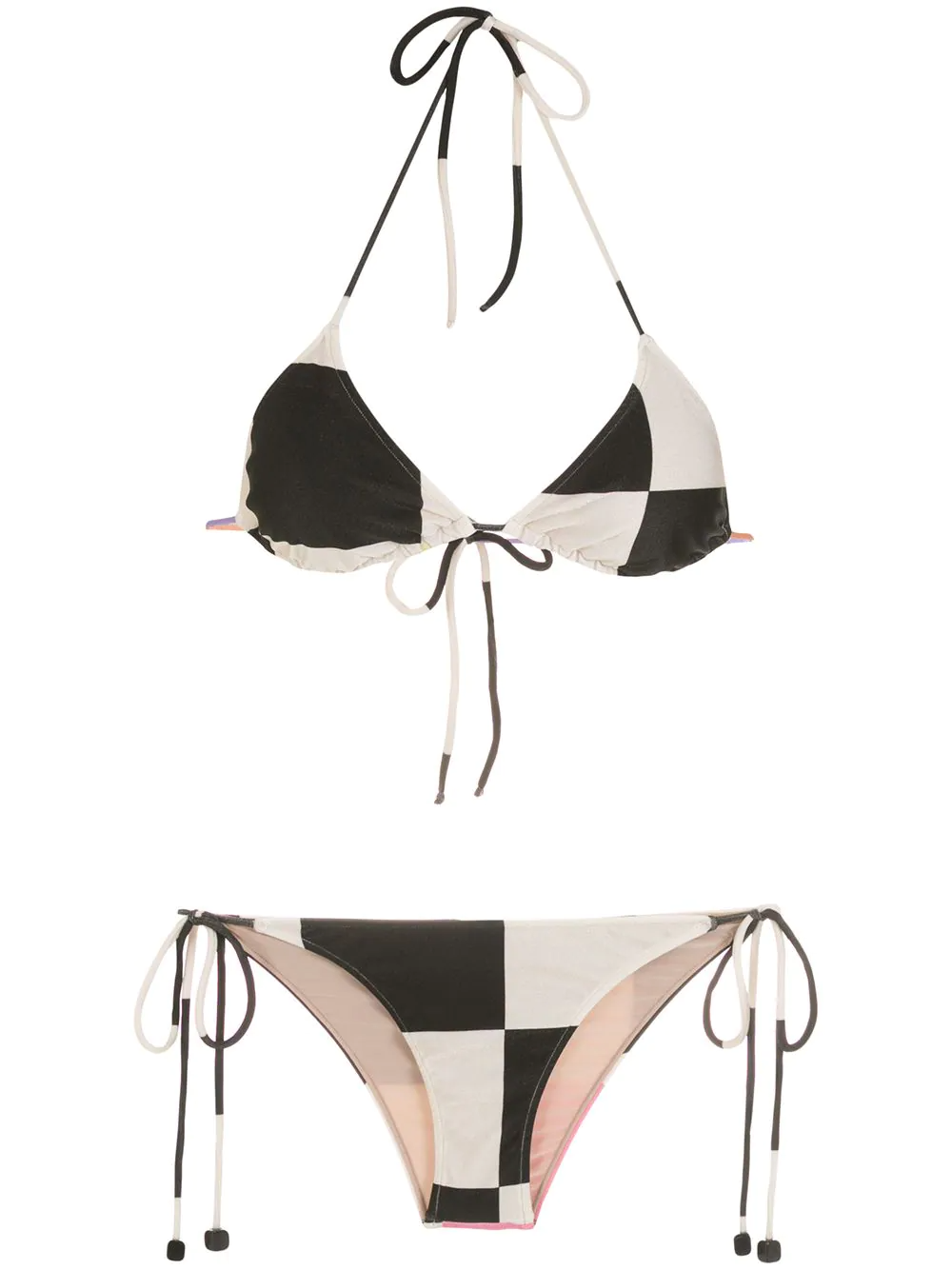 New Age Triangle Bikini With Side Ties Product