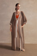 New Pois Long Robe Front