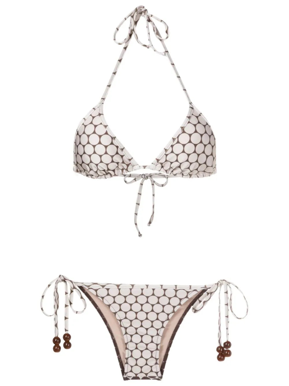 New Pois Off White Triangle Bikini Product