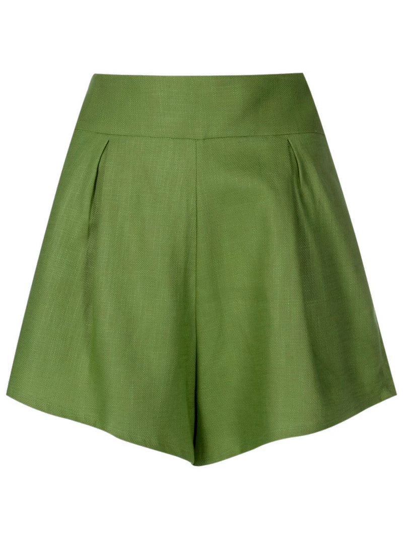 Grand Pois Pleated Shorts