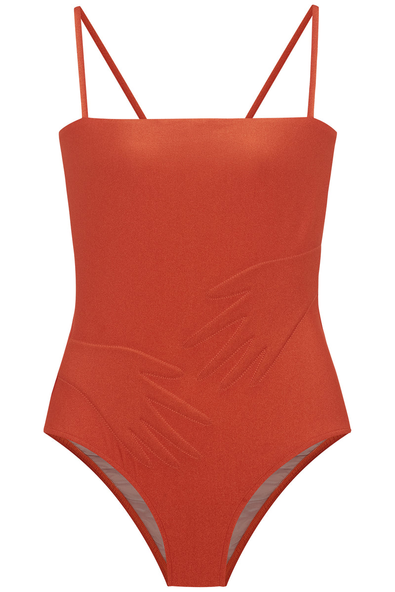 Hands Swimsuit With Straps