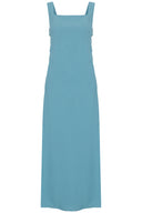 Solid Long Dress With Open Sides