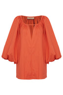 Effortless Chic Puff-Sleeved Blouse