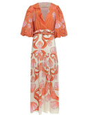 Seashell Long V-Neck Dress Product