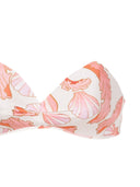 Seashell Off White High-Waisted Bikini Product Top Detail