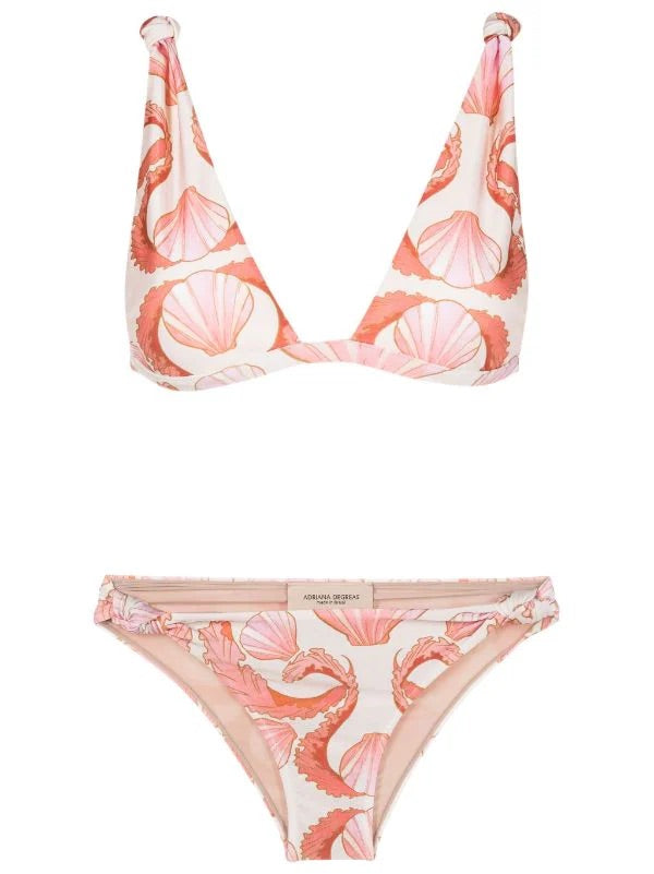 Seashell Off White Long Triangle Bikini Product