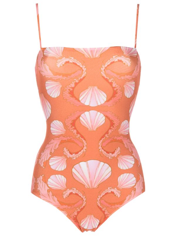 eashell Paprika Swimsuit With Straps Product