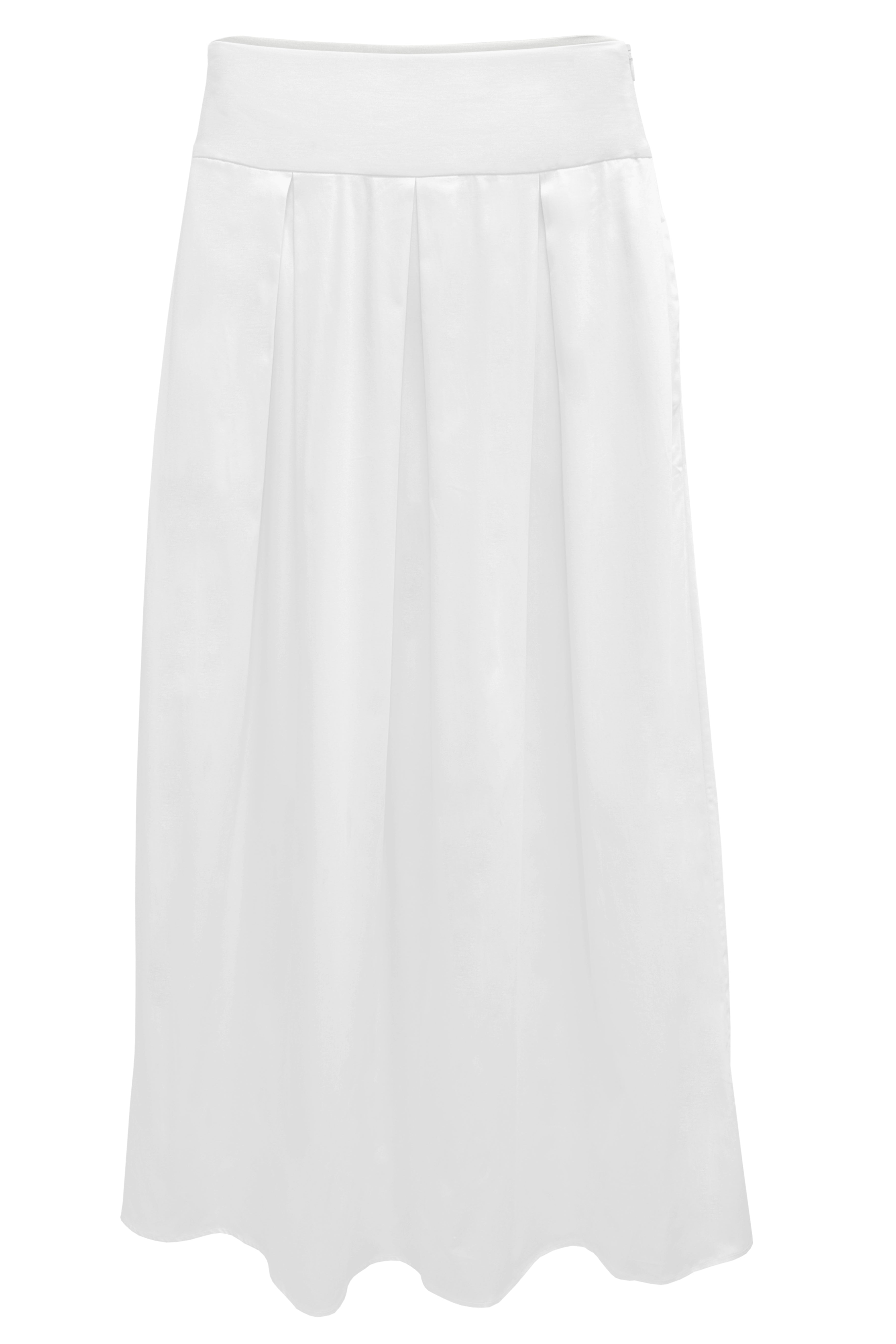 Solid Pleated Long Skirt Product