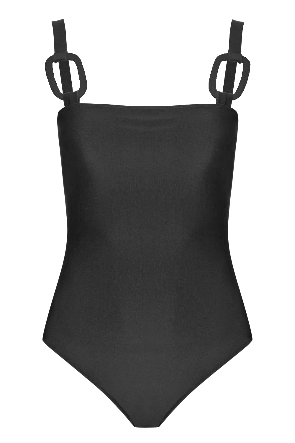Timeless Black Swimsuit With Hoops Product