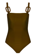 Timeless Brown Swimsuit With Hoops Product