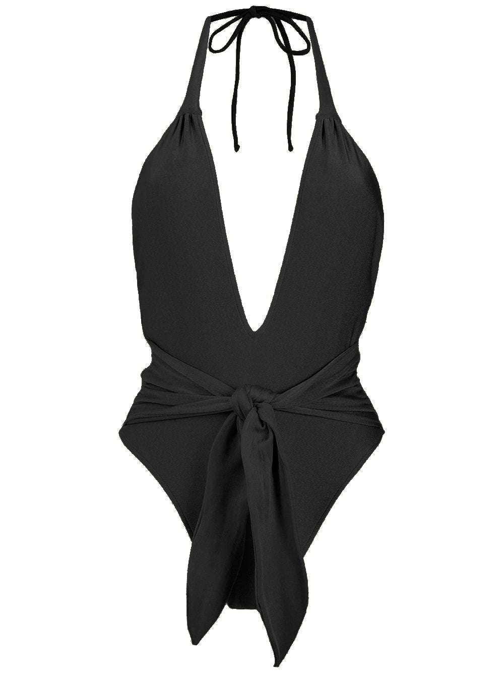 Timeless Halterneck Swimsuit With Knot Product