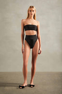 Timeless High-Leg Bandeau Bikini Front