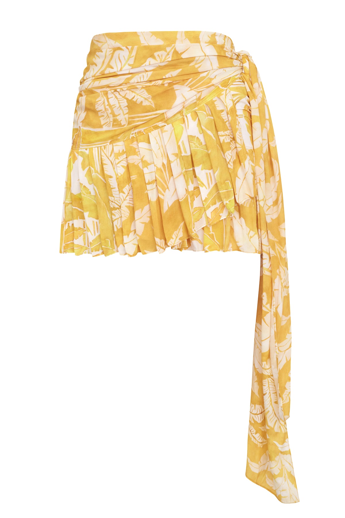Tropical Leaves Short Skirt Product