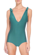 Tropiques V-neck Swimsuit with Straps