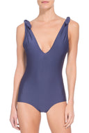 Tropiques V-neck Swimsuit with Straps