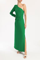 Hands One-Shoulder Long Dress
