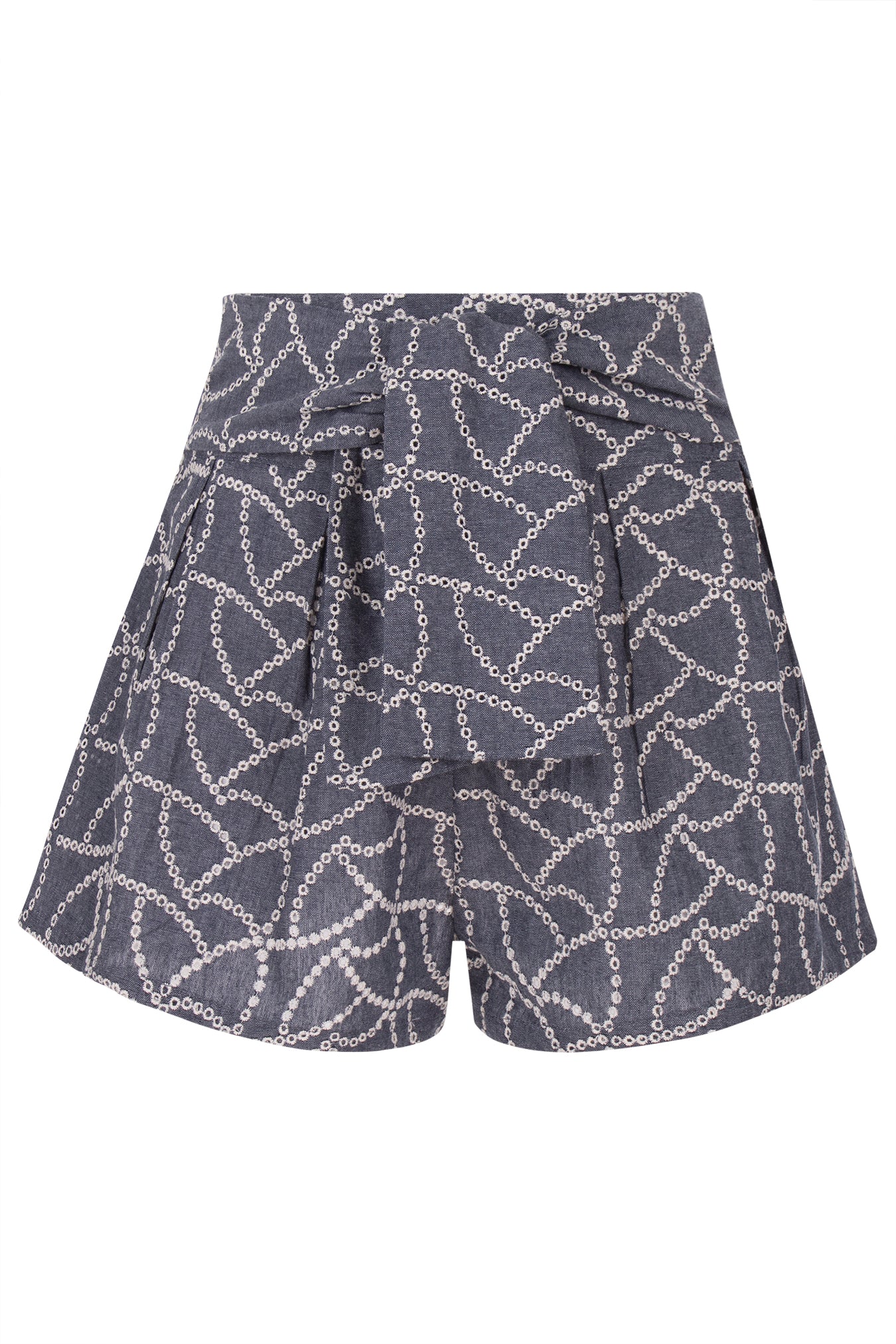 Verano Jeans Shorts With Knot Product