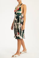 Victoria Regia Pareo Pleated Skirt Detail 2