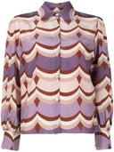 Vintage Waves Long-Sleeved Shirt Product