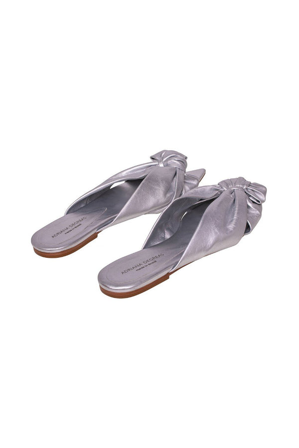 Flat Sandals With Knot