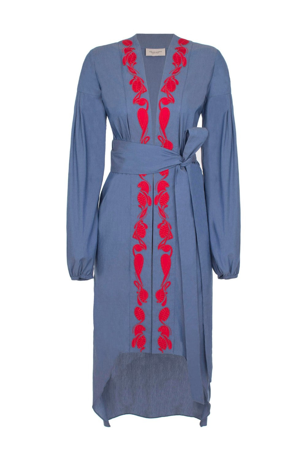 Arara Embroidery Long Robe Product Front