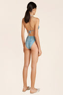 Tortoise High-leg Bikini With Straps