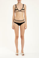 Striped Velvet Bikini