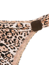 Leopard Long Triangle Bikini