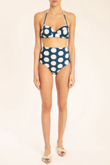 Pois Compose High-waisted Bikini