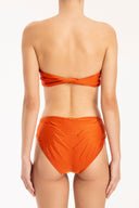Hands Twisted Bandeau Bikini