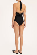 Bain Couture Clochard Black High-Waisted Bikini Back
