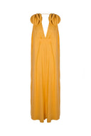 Banana Long Dress with Bananas Detail Product