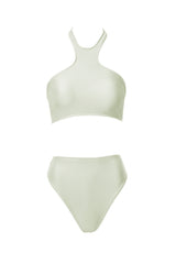 Bicolor Halterneck Bikini