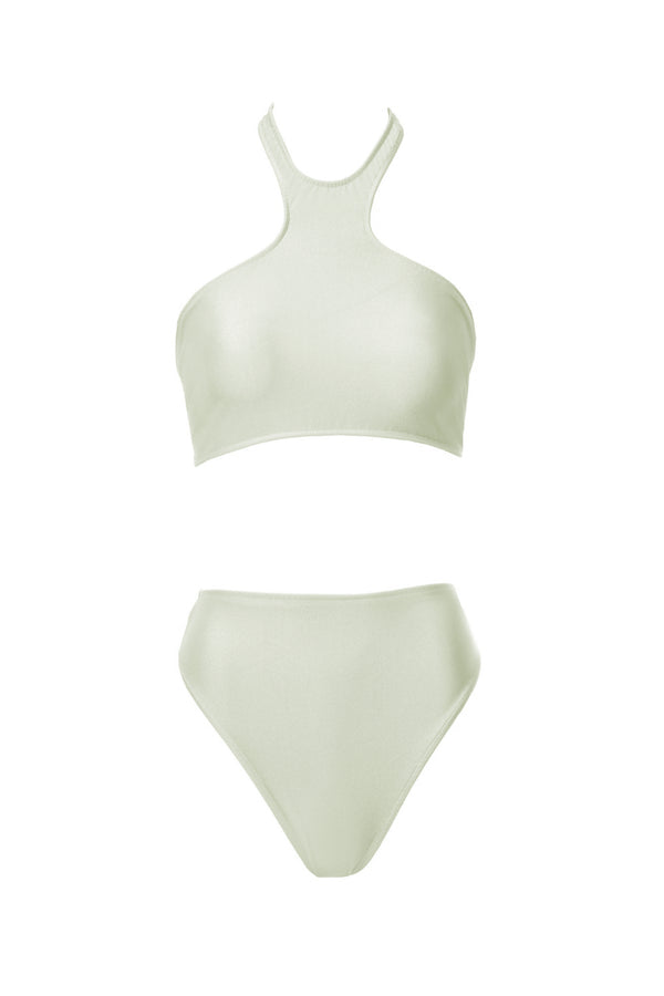 Bicolor Halterneck Bikini
