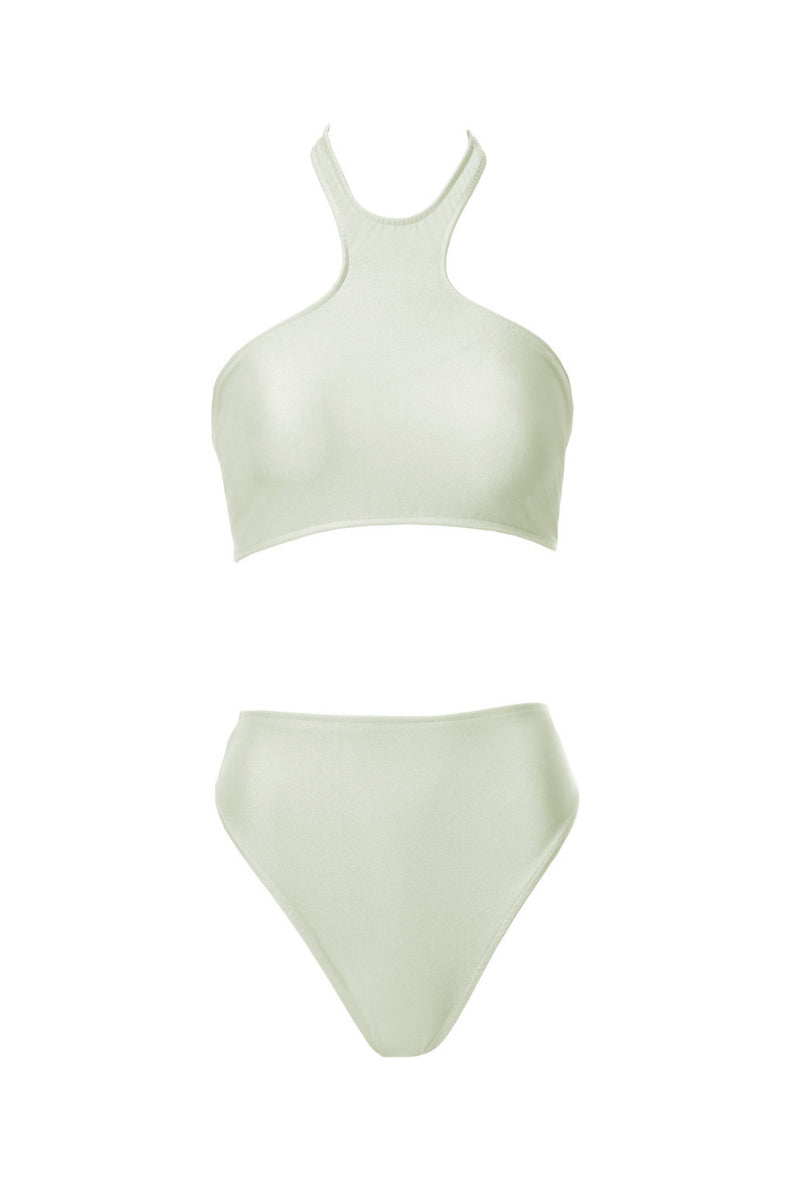 Bicolor Halterneck Bikini