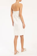 Bubble Strapless Short Dress Back