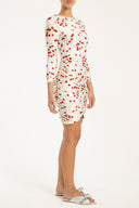 Cherry Bomb Frilled Short Dress Side